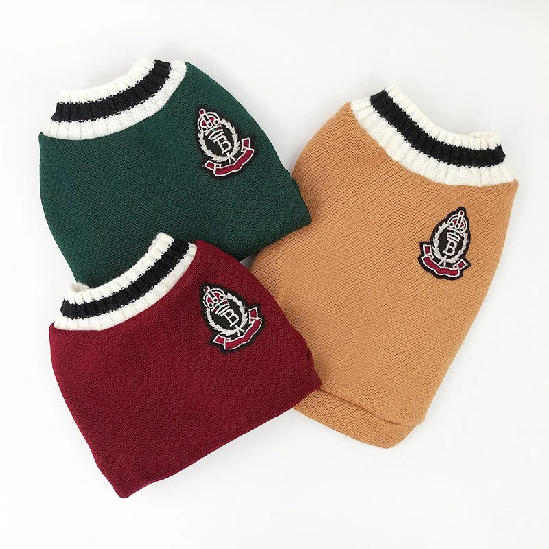 Kaķu suņu džemperis Pulovers Ziemas mājdzīvnieku drēbes maziem suņiem Kaķu veste kucēnu jaka Mājas kaķu apģērbs Kitijas kostīms Ubranka Dla Psa