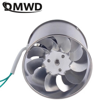 DMWD 4 ιντσών ανεμιστήρας εξαερισμού από ανοξείδωτο χάλυβα ανεμιστήρας εξάτμισης μπάνιου Κουζίνα Κουκούλα Εξαγωγέας αέρα Τουαλέτα Ανεμιστήρας Αφαίρεση οσμής