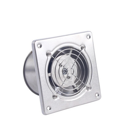 DMWD 4 collu nerūsējošā tērauda ventilācijas ventilators Vannas istabas izplūdes ventilators Virtuves tvaika nosūcējs gaisa nosūcējs Tualetes ventilators Noņem smaku
