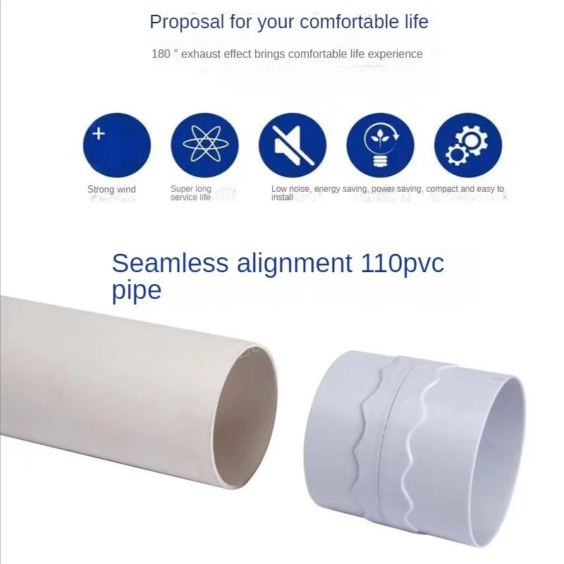 4 colių vamzdžio ventiliacijos lubų lango išmetimo ventiliatoriaus ventiliatorius 220 V vėdinimo ventiliacijos oro ištraukiklis vonios kambario tualeto virtuvės gaubtui