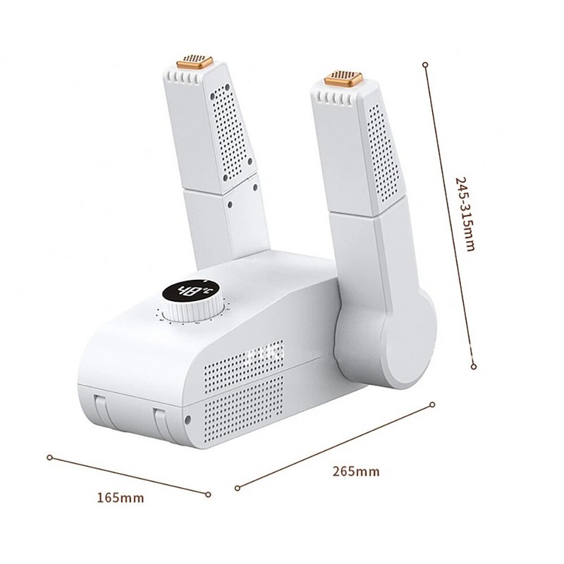 Στεγνωτήρας παπουτσιών Έξυπνος ηλεκτρικός αποσμητικός αποσμητικός στεγνωτήρας παπουτσιών Αφυγραντήρας μηχάνημα στεγνώματος για μπότες αποστείρωση με υπεριώδη ακτινοβολία Στέγνωμα παπουτσιών