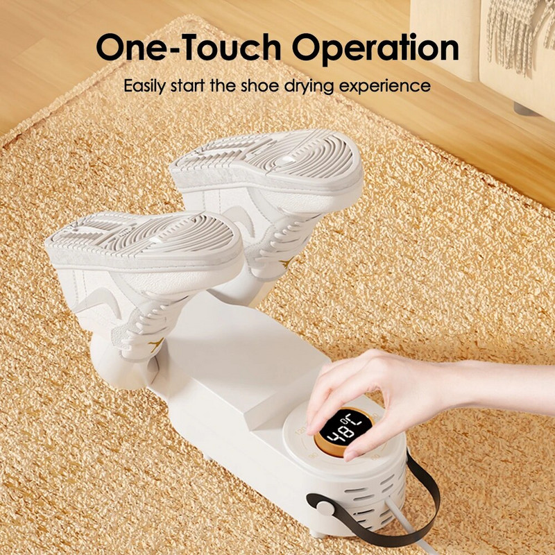 NOVO Stroj za sušenje cipela Pametna sušilica s konstantnom temperaturom, brzo sušenje, grijač, dezodorans, odvlaživač zraka, rukavice, sušilo za čizme