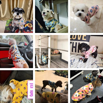 Анимационни котешки дрехи за малки кучета Пуловер Поларени котешки качулки Зимни пуловери за кучета Mascota Pet Costume Pet Outfit Puppy Coat 35