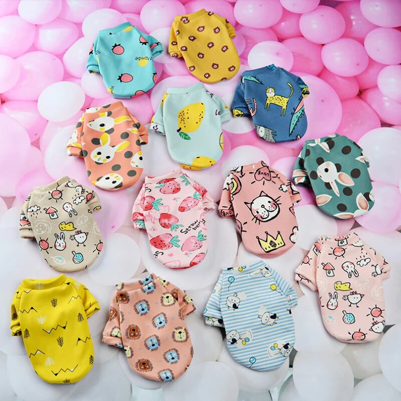 Γελοιογραφία Ρούχα γάτας για μικρά σκυλιά Πουλόβερ Fleece Φούτερ για γάτα Χειμερινές πουλόβερ για σκύλους Mascota Στολή για κατοικίδια Στολή για κατοικίδια Παλτό για κουτάβι 35