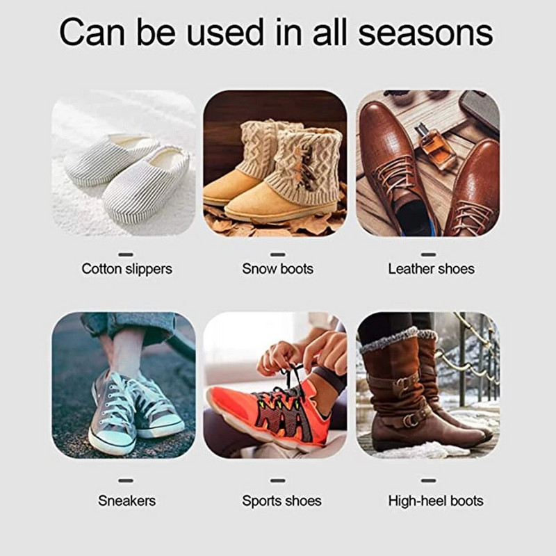 Uscător de pantofi portabil Dezumidificator de pantofi electric 360° Încălzitor de temperatură constantă Dezodorizare pantofi Mașină de uscare clăpari