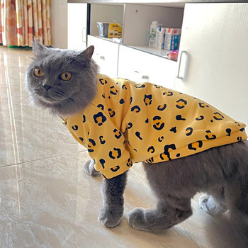 Sphynx Hairless Cats Hoodies πουλόβερ μπλουζάκια γατάκι με μανίκια Χειμερινό παλτό πουλόβερ για κατοικίδια ζώα Αξιολάτρευτα μικρά σκυλιά Ρούχα για γάτες