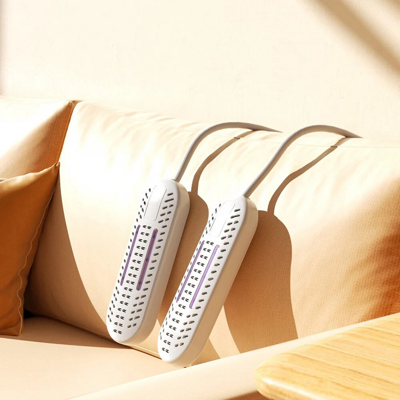 Nova aromaterapija Double Voilet Light Sušilo za cipele Štitnik za noge Miris za čizme Dezodorans Uređaj za odvlaživanje Sušilo za cipele Grijač