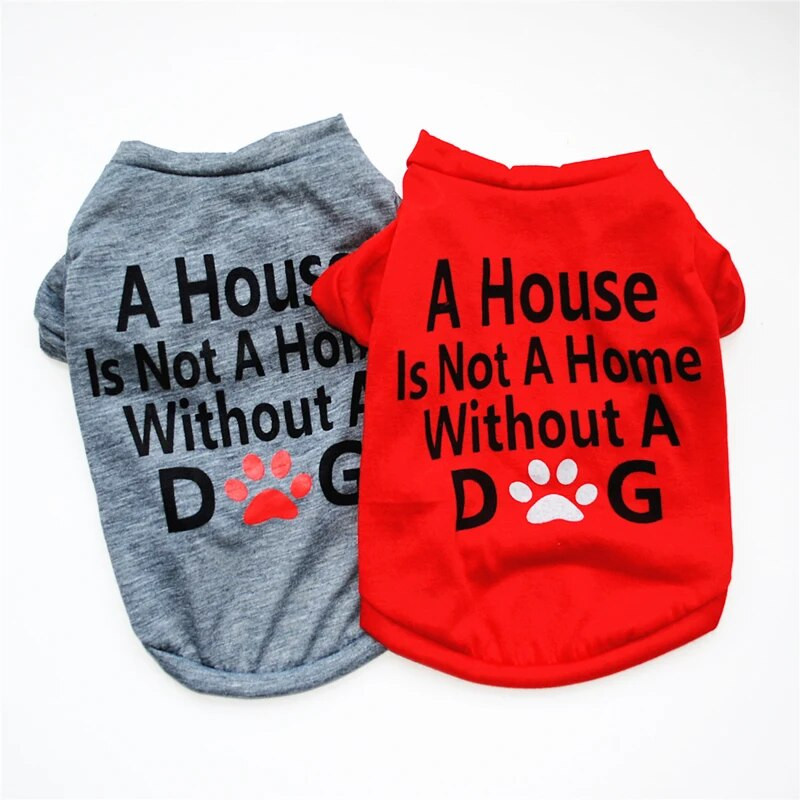 Armastus Kassiriided Puuvillased lemmikloomade T-särgid Riietus Kassidele Kassipojad Vest Väikese Koera riided Ema Isa Vest Gatos Lemmikloomarõivad 35S1