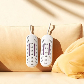 Ароматерапия Електрическа сушилня за обувки Сушене Дезодориране Устройство за изсушаване за дъждовен ден Преносима сушилня за обувки Топъл нагревател
