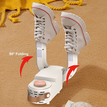 Smart Drying Αφυγραντήρας Φορητός Πτυσσόμενος Γρήγορος Στεγνωτήρας 220V Αυτόματη Απενεργοποίηση για Μπότες Εργασίας Αθλητικά Γάντια Κοντά Μπότες