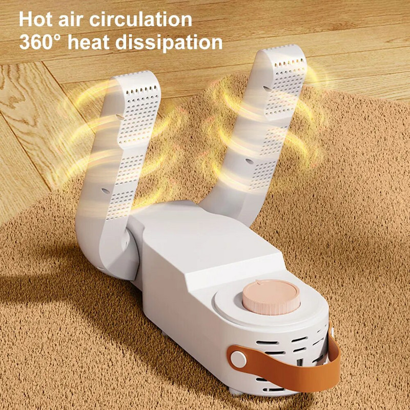 Smart Drying Αφυγραντήρας Φορητός Πτυσσόμενος Γρήγορος Στεγνωτήρας 220V Αυτόματη Απενεργοποίηση για Μπότες Εργασίας Αθλητικά Γάντια Κοντά Μπότες