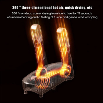 ΝΕΟ Μηχάνημα στεγνωτηρίου παπουτσιών 40°C-52°C Έξυπνη σταθερή θερμοκρασία Fast Dryer Heater Αποσμητικό Συσκευή αφυγραντήρας Γάντια Μπότες Στεγνωτήριο