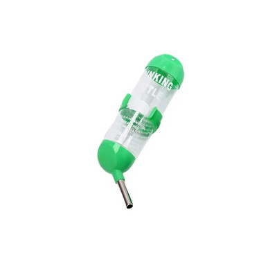 125 ML kāmja dzērāja padevējs Jauns, necaurlaidīgs, plakangalvis mājdzīvnieku dzeramā strūklaka plastmasas apaļas galvas ūdens pudeles dozators