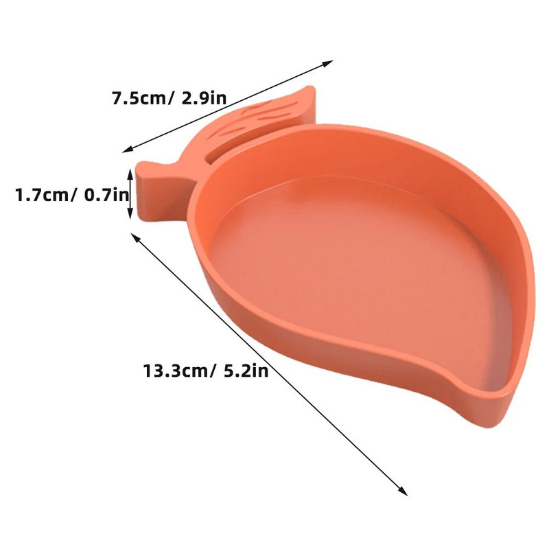 Τροφοδοσία ερπετών Τροφή για μπολ Βάση για ταΐσματα Νερό Πλαστικό Terrarium Crawler Pet Pet