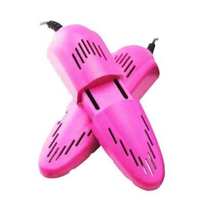 Δωρεάν αποστολή Race Car Shape Voilet Light Dryer Shoe Foot Protector Boot Odor Deodorant Dehumidify Device Shoes Drier Heater