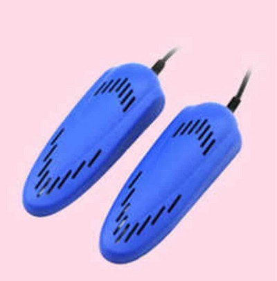 Δωρεάν αποστολή Race Car Shape Voilet Light Dryer Shoe Foot Protector Boot Odor Deodorant Dehumidify Device Shoes Drier Heater