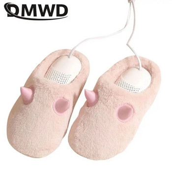 DMWD Домакински сушилня за обувки Електрическа сушилна машина Прибиращи се чорапи Нагревател Топли дрехи UV стерилизатор Премахване на миризми 220V