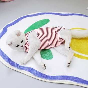 Κοστούμια ανάκτησης γατάκι Κουτάβι γιλέκο για κατοικίδια γάτα Αντι-γλείψιμο χειρουργείο Ρούχα αποκατάστασης που αναπνέουν φόρμες περιποίησης κατοικίδιων προμήθειες για σκύλους