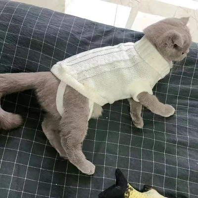 Kasside riided lemmikloomadele kassidele Lemmikloomadele mõeldud riided Lemmikloomakoera riided kassidele Koertele Kiisu riietus Puhas T-särk Koera mantel Vesti kostüüm