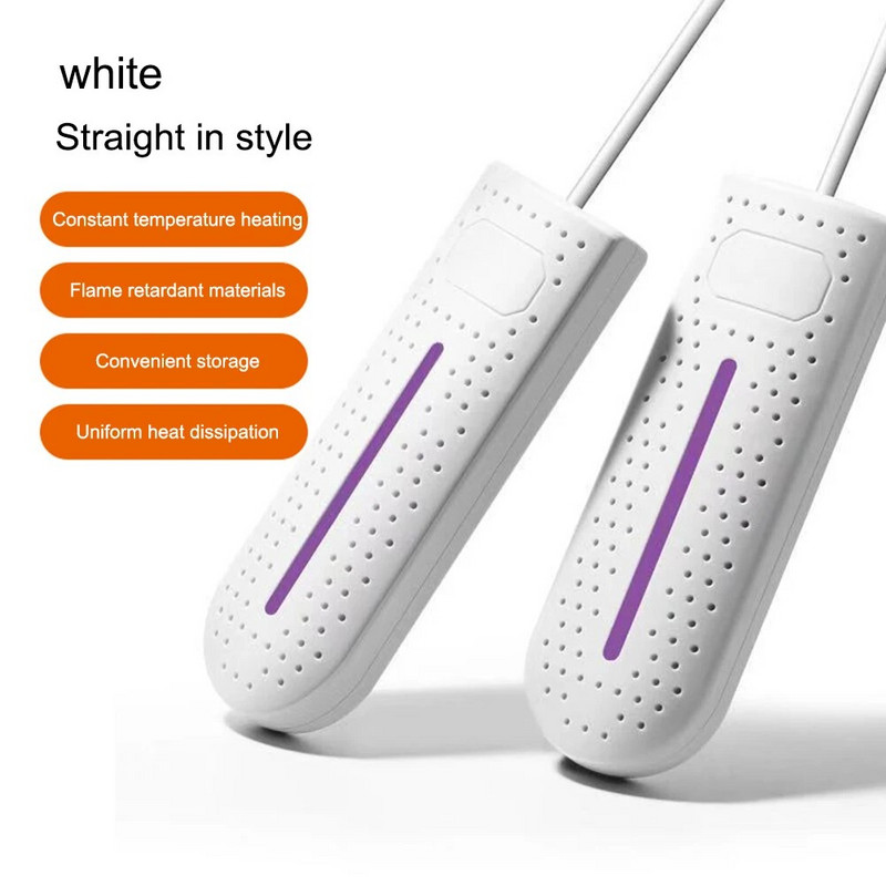 Πτυσσόμενος θερμαντήρας ποδιών Ρυθμιζόμενος αποσμητικός συσκευή αφύγρανσης με ελαφριά φόρτιση USB για παπούτσια/γάντια/καπέλα/κάλτσες/μπότες σκι