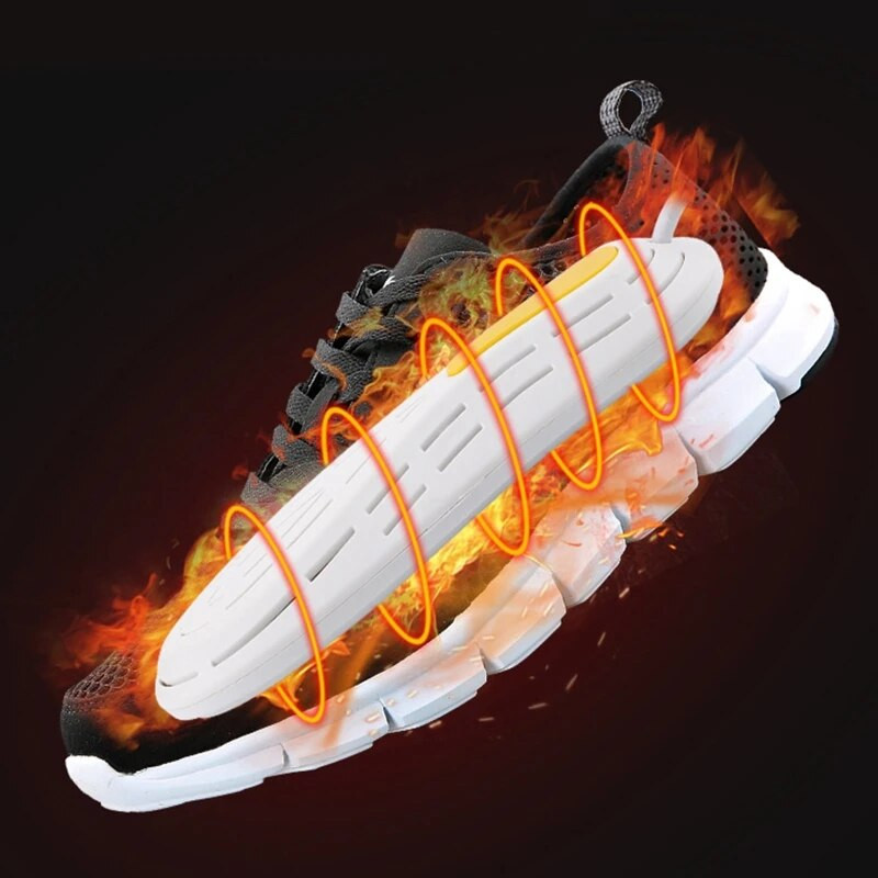 Nešiojamas batų džiovintuvas ir dezodorantas su laikmačiu Greitas džiovinimas Žiemos šiltas džiovintuvas batams Kojinės Pirštinės pašalina blogą kvapą