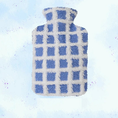 1000/1500 ml liels karstā ūdens maisiņš ar plīša pārsegu Ziemas roku kāju sildītājs Sprādziendrošs atkārtoti lietojams karstā ūdens krūzes maiss ziemas dāvanas