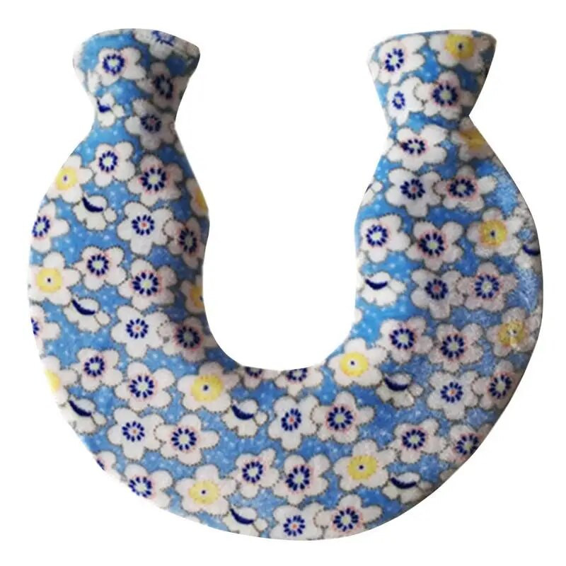 1400ML Σχήμα U πίσω λαιμού τσάντα ζεστού νερού ώμου Συσκευή μασάζ σώματος Λαιμός διατήρησης θερμότητας Τσάντα ζεστού νερού Winter Keep Warm Water Τσάντα