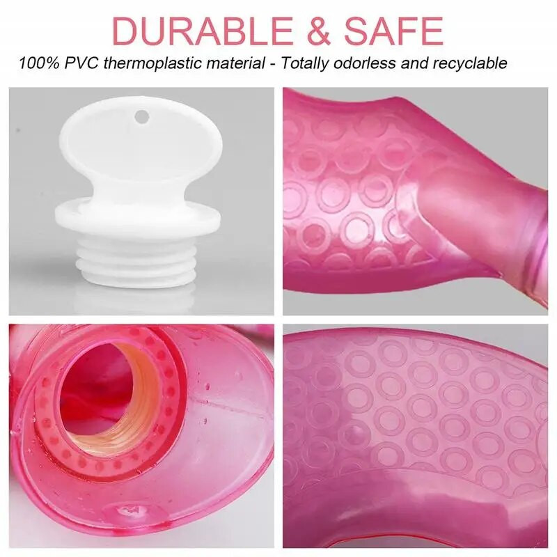 1400ML Σχήμα U πίσω λαιμού τσάντα ζεστού νερού ώμου Συσκευή μασάζ σώματος Λαιμός διατήρησης θερμότητας Τσάντα ζεστού νερού Winter Keep Warm Water Τσάντα