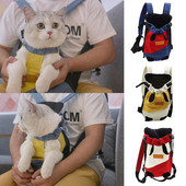 Cat Carrying Bag Design Design Cat Carrier Krepšys Medvilninė drobė Kuprinė Kitty Cat Supplies Bolso Transportador De Gatos Cat Carrier