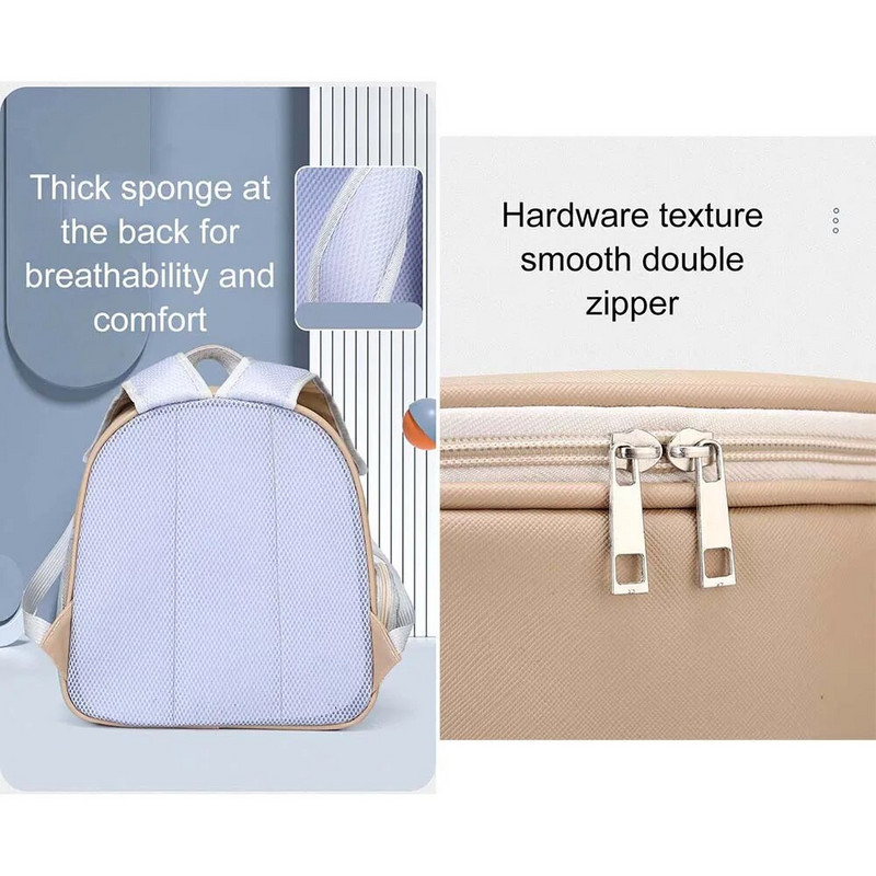 Kaķu pārnēsāšanas soma PU pārnēsājama ceļojumu āra mugursoma kaķu maziem suņiem Caurspīdīga elpojoša pārnēsāšanas plecu soma mājdzīvnieku piederumi