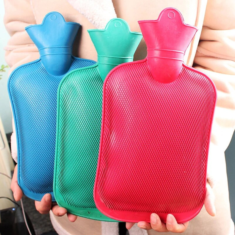 Karstā ūdens maisiņš Biezs, neslīdošs sprādziendrošas gumijas, ūdens piepildīšanas roku sildītāju iepakojums Ziemas ūdens sildīšanas paliktnis Bezmaksas piegāde