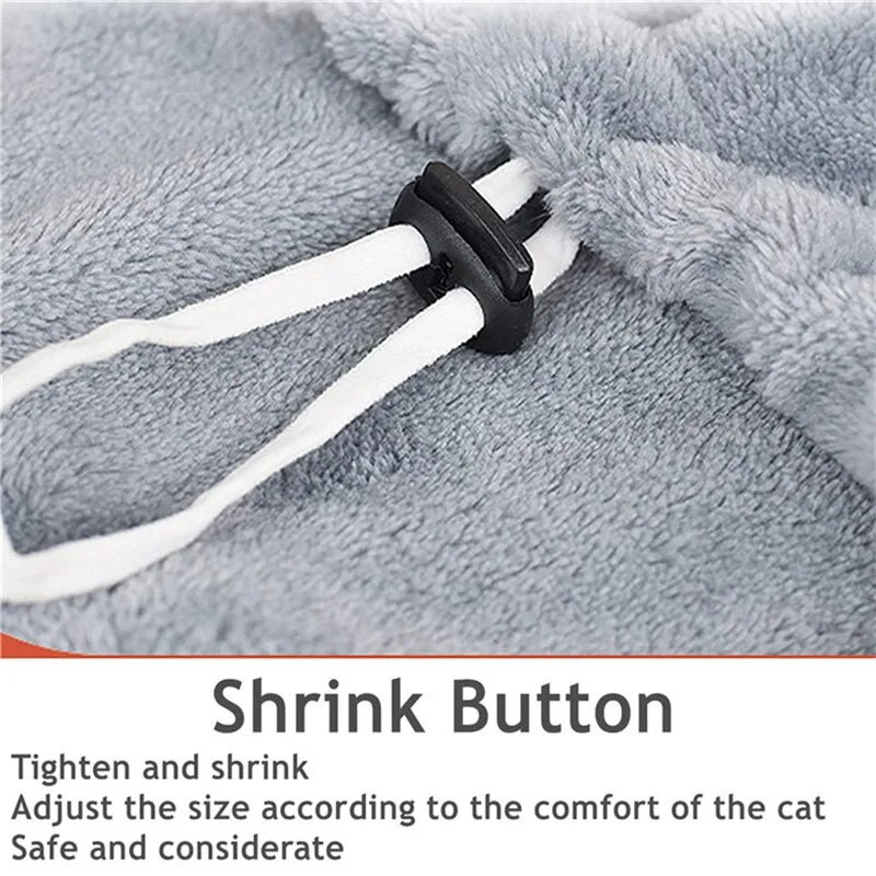 Hanpanda mazs suns kaķis mīksts, silts krūšu nēsātājs ar kabatu Brīvroku plecu soma Ķermenis Priekšpuse Kaķa siksna Transportēšanas soma Kaķiem Priekšauts