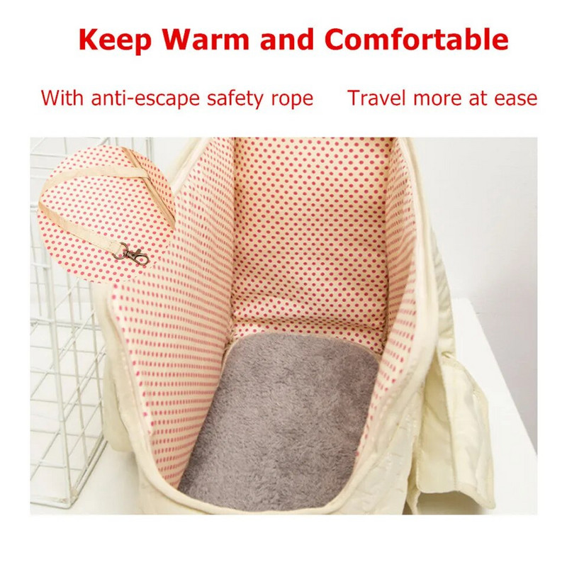 Hanpanda četru sezonu liela telpa, elpojošs sānos atverams pārvadātājs suņiem Pārnēsājams kaķu audekla plecu soma mājdzīvnieku ceļojumu piederumi