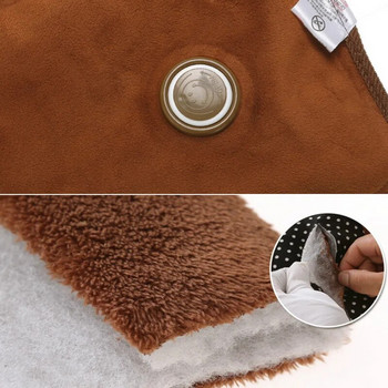 Creative Dot τσάντα ζεστού νερού Ηλεκτρική χειμερινή θερμαντική συσκευή ζεστού νερού, επαναφορτιζόμενη βελούδινη τσάντα ζεστού νερού χειρός, βύσμα EU