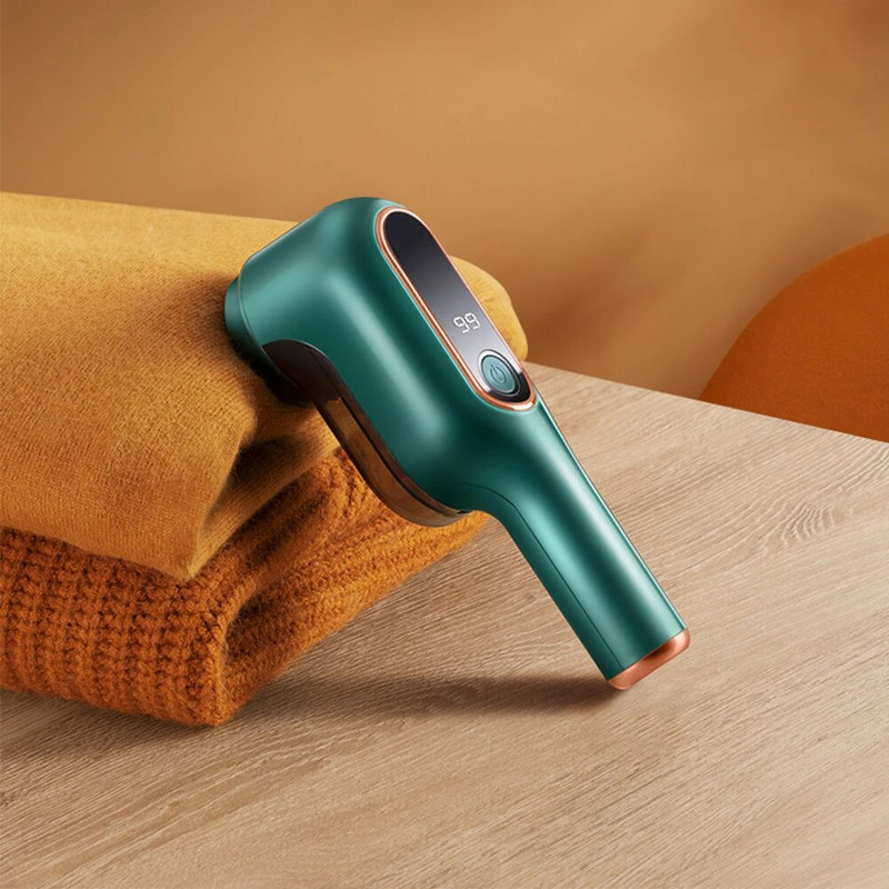 Pārnēsājams elektriskais auduma skuveklis apģērba mēbelēm — bez pūlēm noņemiet pūkojumu un savārstījumus