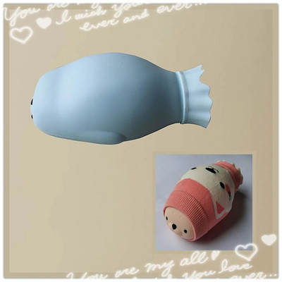 1 buc. 450 ml sigiliu silicon mini pungă cu apă caldă pentru fete buzunar portabil încălzitor de mâini sticle pentru ameliorarea durerii mâinilor picioare iarna consumabile calde