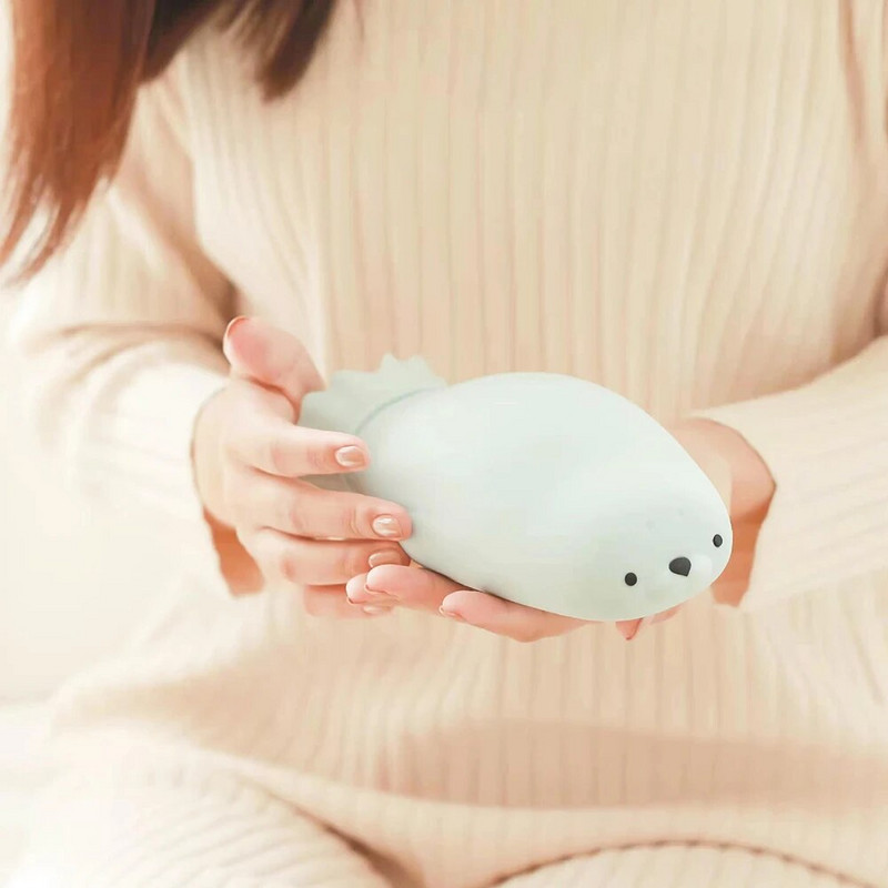 1 buc. 450 ml sigiliu silicon mini pungă cu apă caldă pentru fete buzunar portabil încălzitor de mâini sticle pentru ameliorarea durerii mâinilor picioare iarna consumabile calde