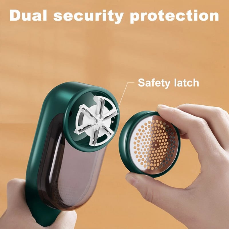 Elektromos szövetborotva 6 lapos pengével, USB újratölthető szövedékeltávolítóval, digitális kijelzővel, hordozható ruházati bútorokhoz