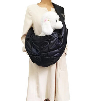 Зимна топла чанта за носене на котки Космически памучни чанти Пратеска чанта Куче Чанта за транспортиране на домашни любимци Одобрена от авиокомпанията раница за котки