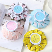 1 gab karikatūra karstā ūdens pudeles maisiņš Divējāda lietojuma vasaras ledus maisiņš atkārtoti lietojams ceļgala galvas kāju sāpju mazināšanai ledus maiss roku sildītājs mājsaimniecības priekšmeti