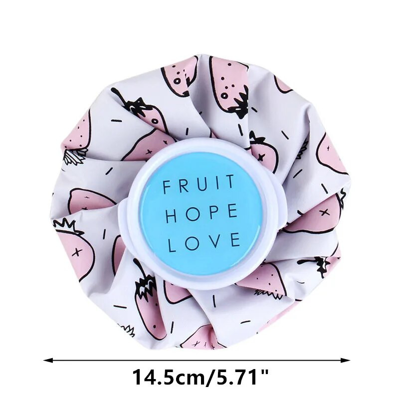 1 gab karikatūra karstā ūdens pudeles maisiņš Divējāda lietojuma vasaras ledus maisiņš atkārtoti lietojams ceļgala galvas kāju sāpju mazināšanai ledus maiss roku sildītājs mājsaimniecības priekšmeti