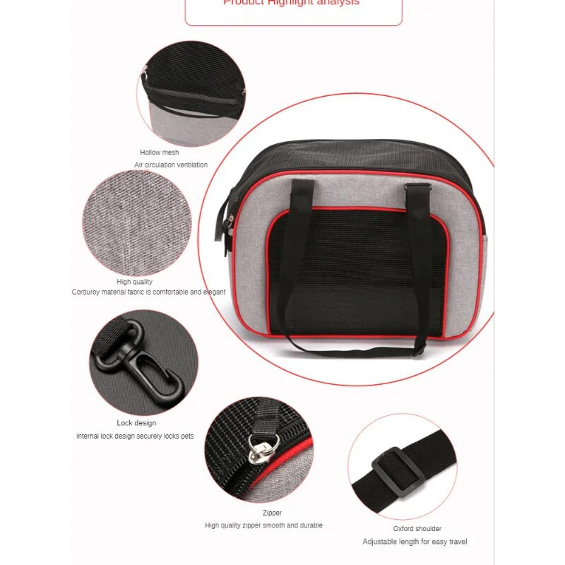 Viena pleca pa diagonāli pārvelkama soma Maza kaķa un suņa soma Mājas soma kaķa mugursoma kaķa soma salokāms kaķu pārvadātājs