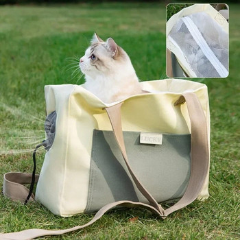 Μαλακές τσάντες μεταφοράς κατοικίδιων Φορητές τσάντες για κατοικίδια Τσάντες μεταφοράς γάτας Μεταφορέας γάτας Εξερχόμενοι ταξιδιωτικοί αναπνεύσιμοι κατοικίδια τσάντα γάτας Προμήθειες μαλακή τσάντα