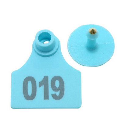 100 gab. Vara galvas lāzera numura auss uzlīme cūka aita digitālā zīme TPU materiāls lauksaimniecības dzīvnieki identitātes zīmes piederumi