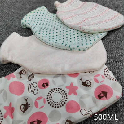 Karstā ūdens pudeles auduma pārsegs plīša vāks ūdens iesmidzināšanai siltā ūdens maisa vāciņš 500/1000/2000ml ūdens maisiņa vāciņš 1 gab Krāsa nejauši