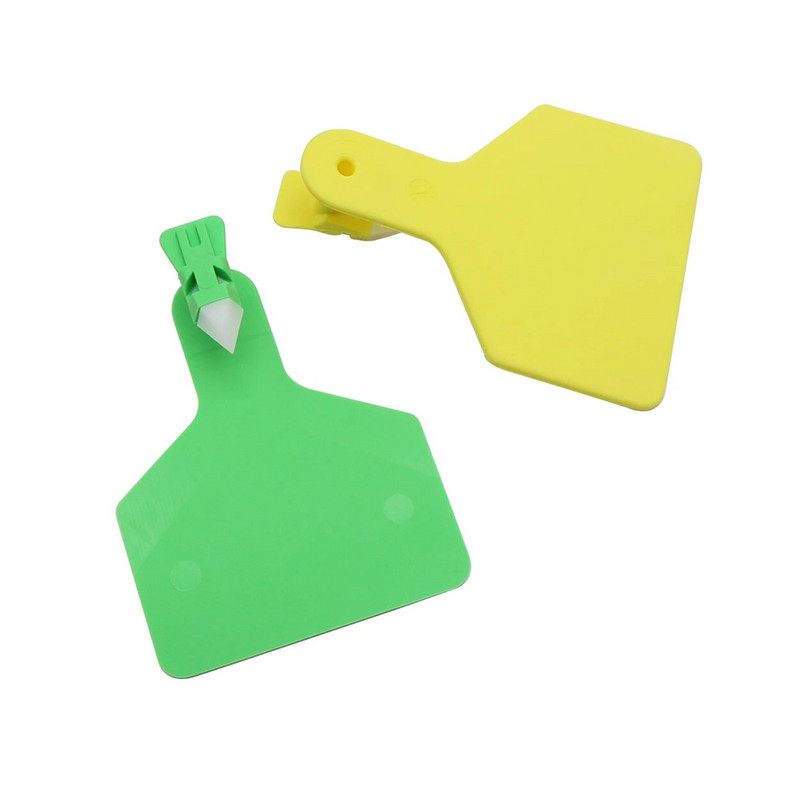 Galvijams integruotas ausų įsagas TPU tuščias numeris būrų ožkos karvės ausies įsagas ranka parašyta savavališka ūkio gyvūnų informacija 5 vnt. 62*82 mm