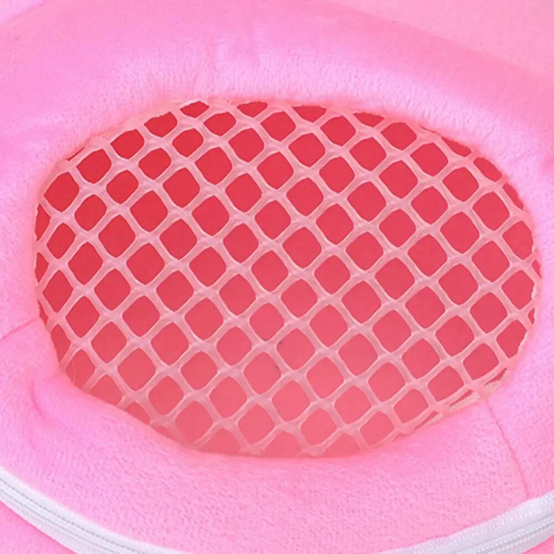 Triušio / žiurkėno krepšys / narvas mažo naminio gyvūnėlio nešyklė, skirta kačių šuniui, nešiojamai gabenimui Kelioninio paketo krepšys, kvėpuojantis tinklinis maišelis