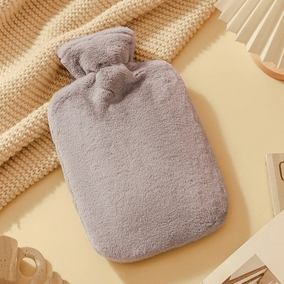 1000ml Mīlīgs roku sildītājs Karstā ūdens maiss Karstuma Siltums Karstā ūdens pudele Ūdens pildījums Aukstuma necaurlaidīgs Liels Mīksts Atkārtoti lietojams