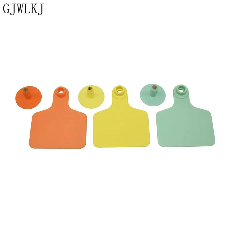 20 komplekti augstas kvalitātes TPU liellopu krotāliju un bezvārdu vara galvas auskari lauksaimniecības dzīvnieku identifikācijas kartes dzīvnieku piederumi