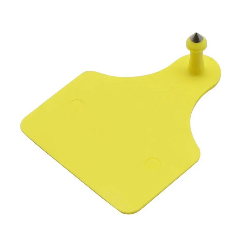 5 gab. Divpusējs tukšs TPU abpusējs liellopu auss zīmogs ar vāciņu iebūvētu melnu ieliktni govs auskari lauksaimniecības dzīvnieku identifikācija